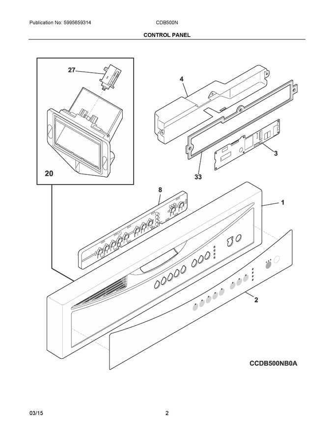 Diagram for CDB500NS4A