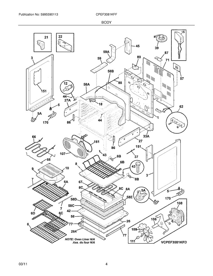 Diagram for CPEF3081KFF