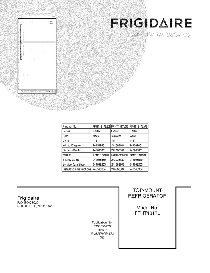 Diagram for FFHT1817LW2