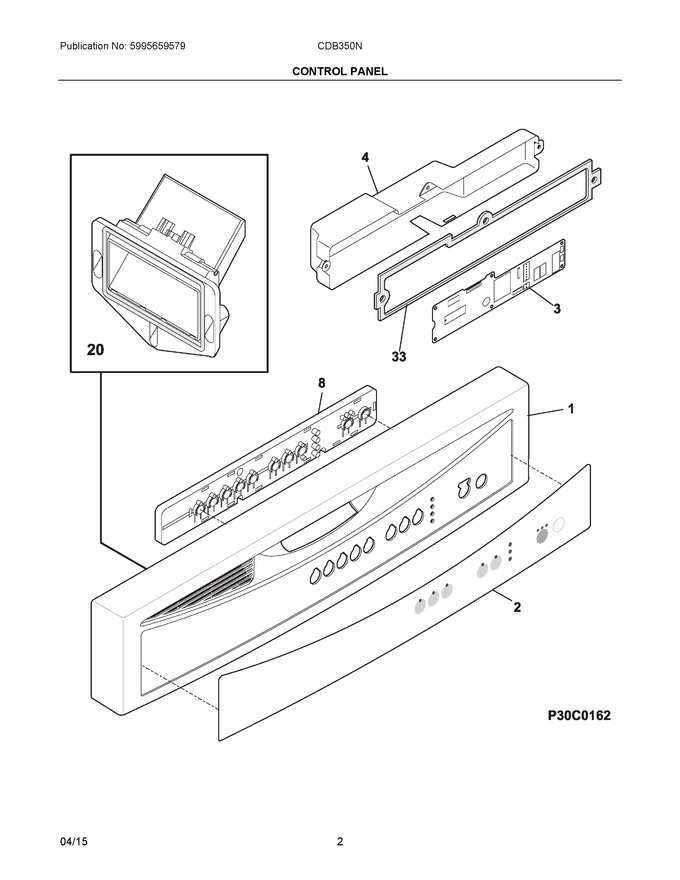 Diagram for CDB350NW5A