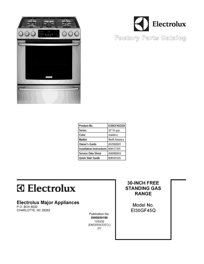 Diagram for EI30GF45QSA