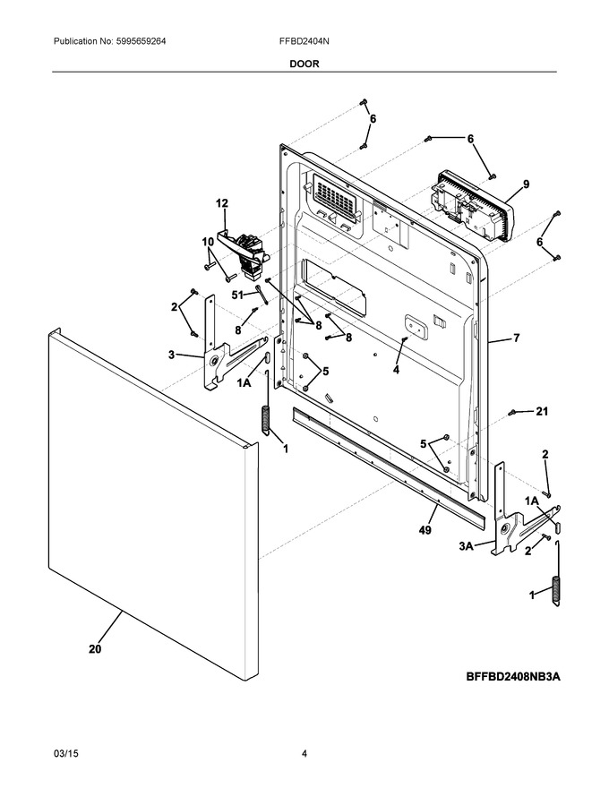 Diagram for FFBD2404NS4A