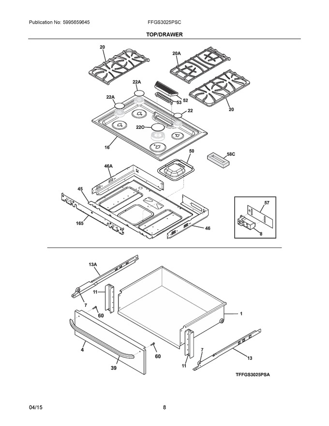 Diagram for FFGS3025PSC