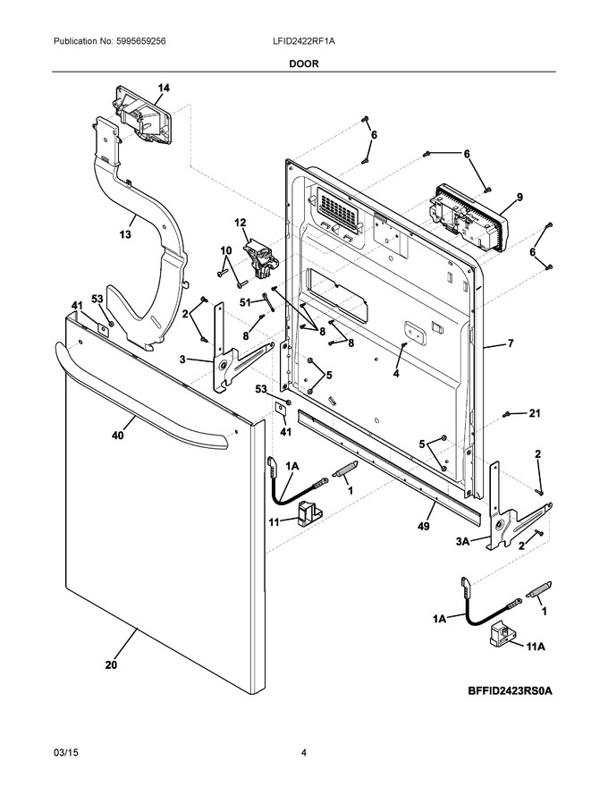 Diagram for LFID2422RF1A