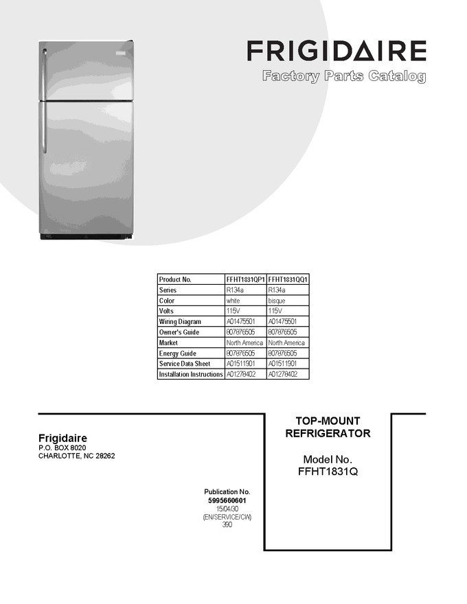 Diagram for FFHT1831QQ1