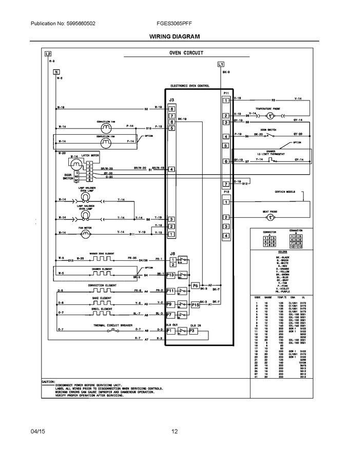 Diagram for FGES3065PFF