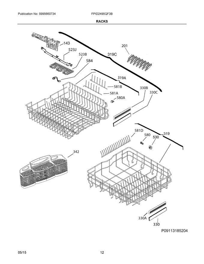 Diagram for FPID2495QF3B