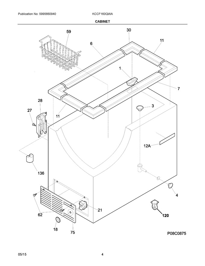 Diagram for KCCF160QWA