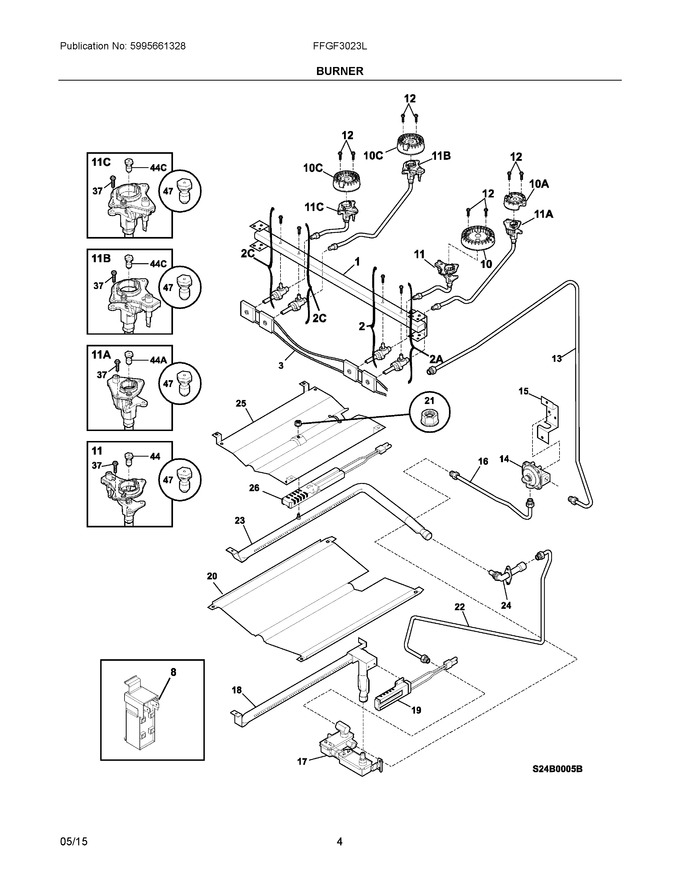Diagram for FFGF3023LWF