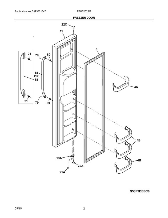 Diagram for FFHS2322MSGA