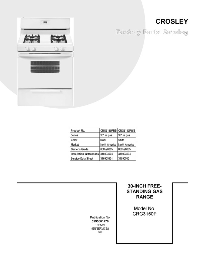 Diagram for CRG3150PWB