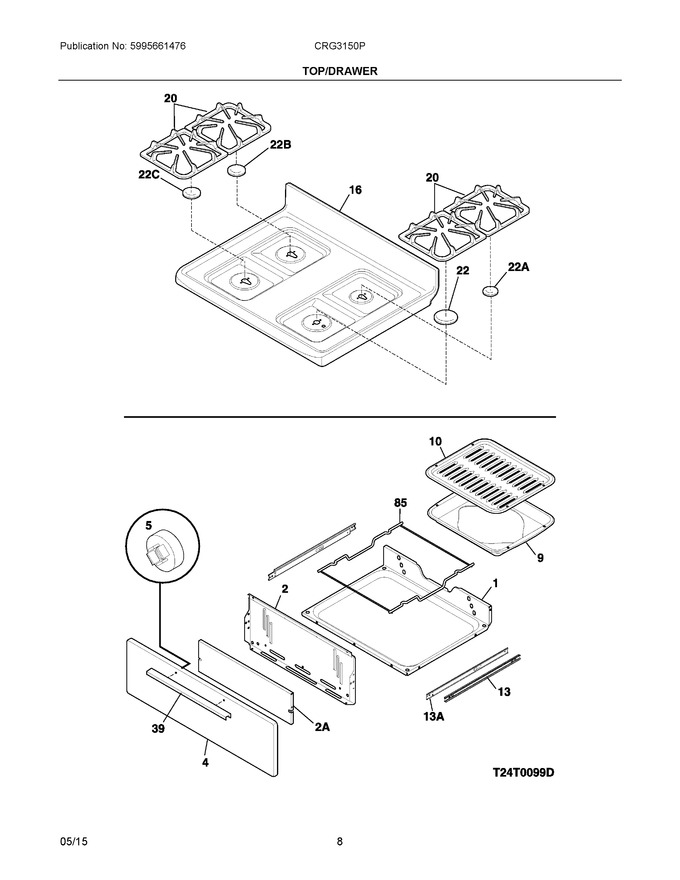 Diagram for CRG3150PWB