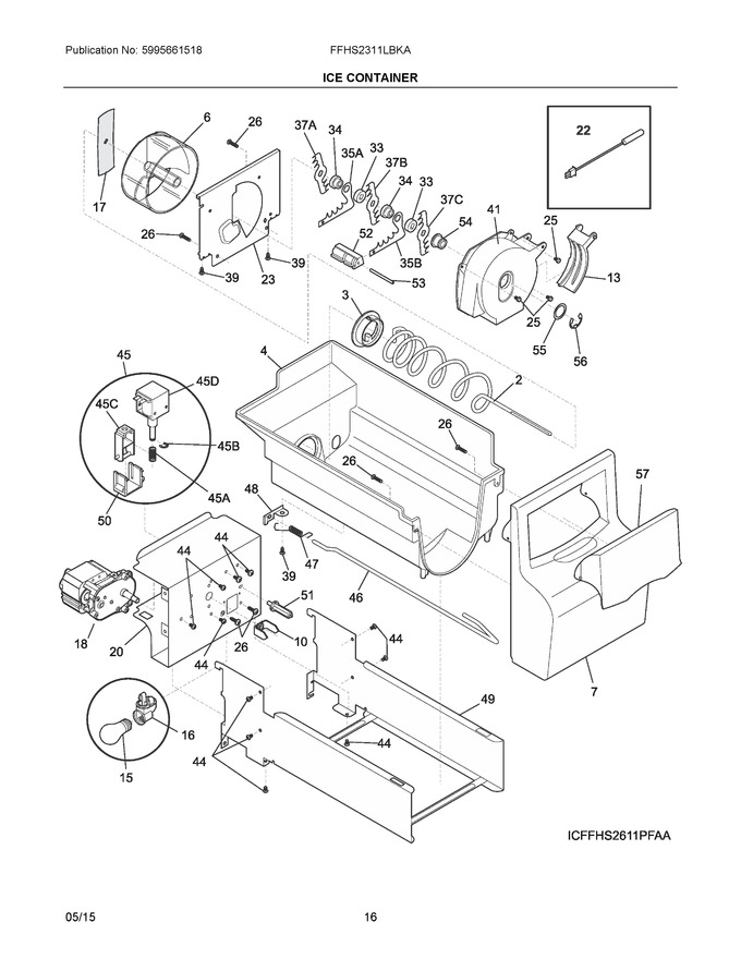 Diagram for FFHS2311LBKA