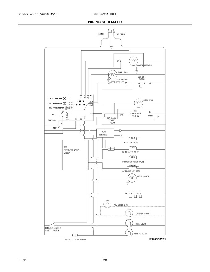 Diagram for FFHS2311LBKA