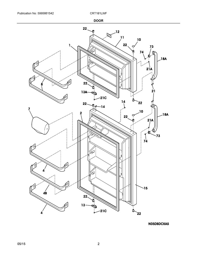 Diagram for CRT181LWF