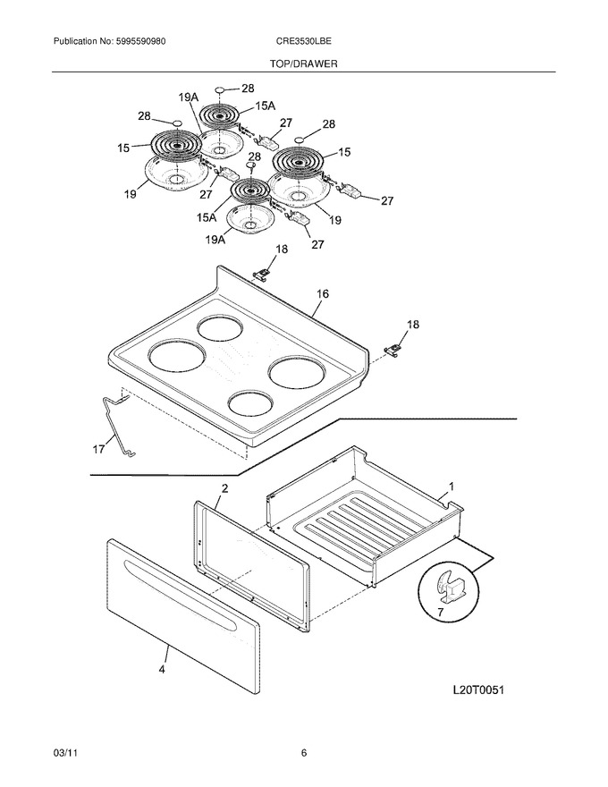 Diagram for CRE3530LBE