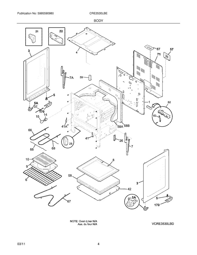 Diagram for CRE3530LBE