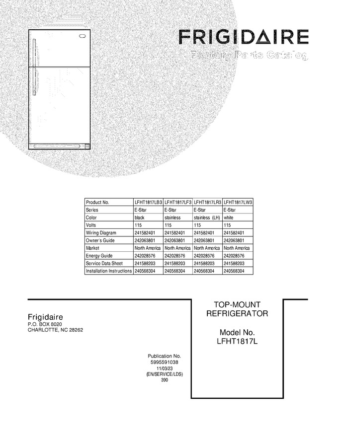 Diagram for LFHT1817LB3