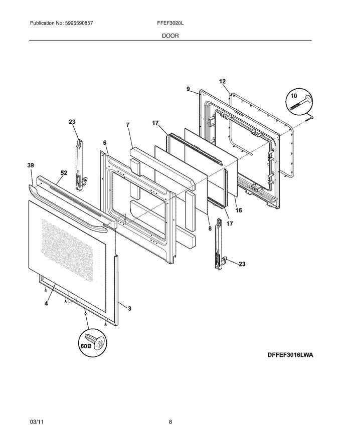 Diagram for FFEF3020LWA