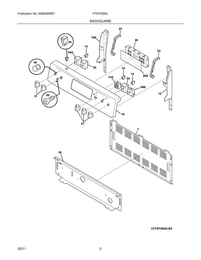 Diagram for FFEF3020LBA