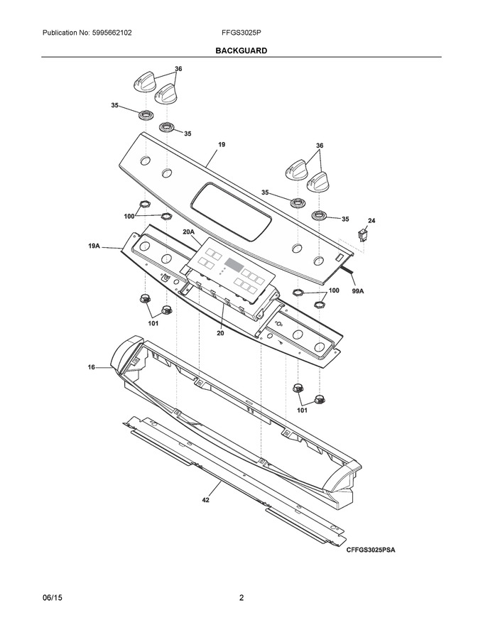 Diagram for FFGS3025PWE