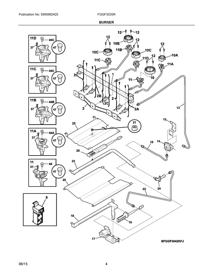 Diagram for FGGF3035RBA