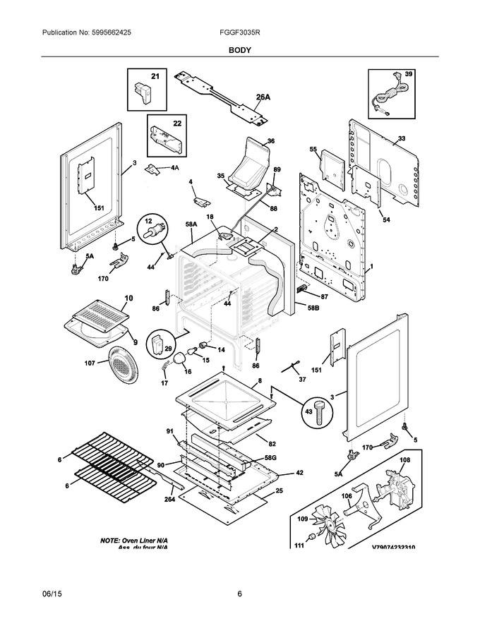 Diagram for FGGF3035RWA