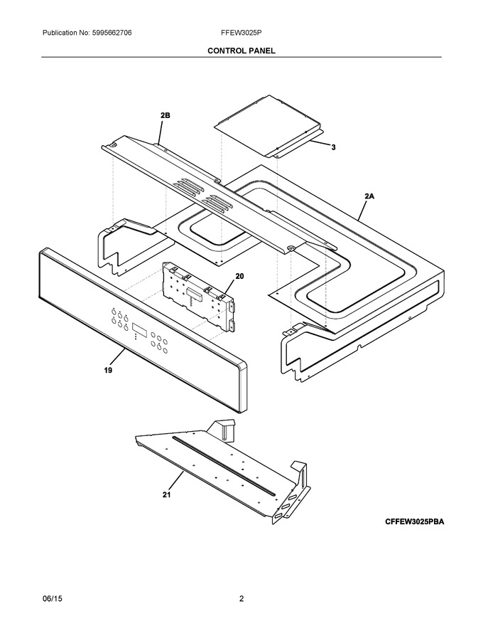 Diagram for FFEW3025PWC