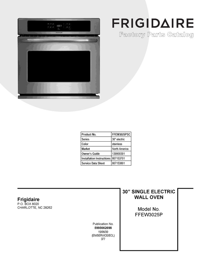 Diagram for FFEW3025PSC
