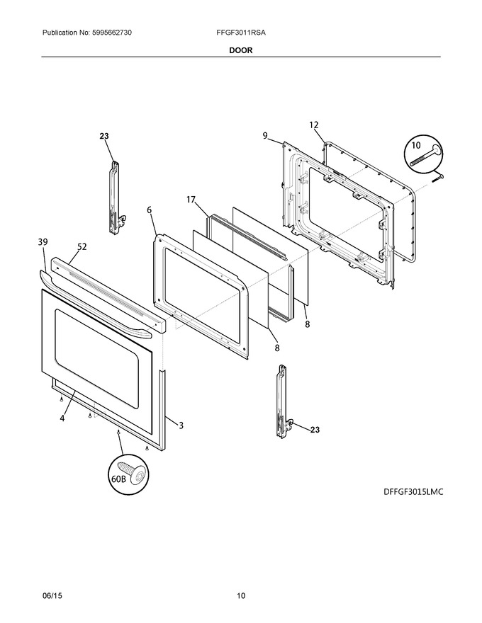 Diagram for FFGF3011RSA