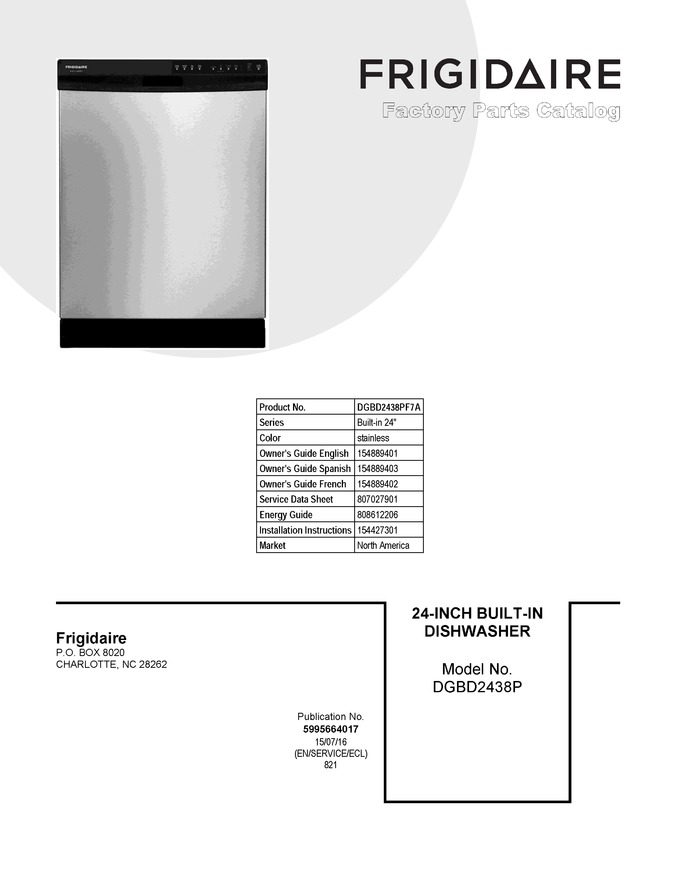 Diagram for DGBD2438PF7A
