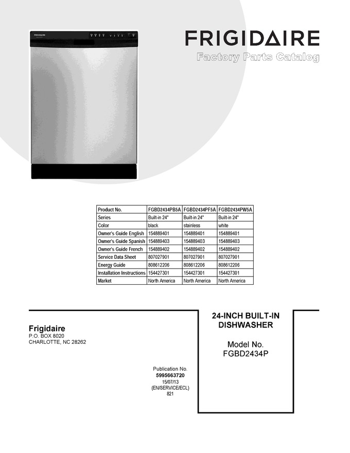 Diagram for FGBD2434PB5A