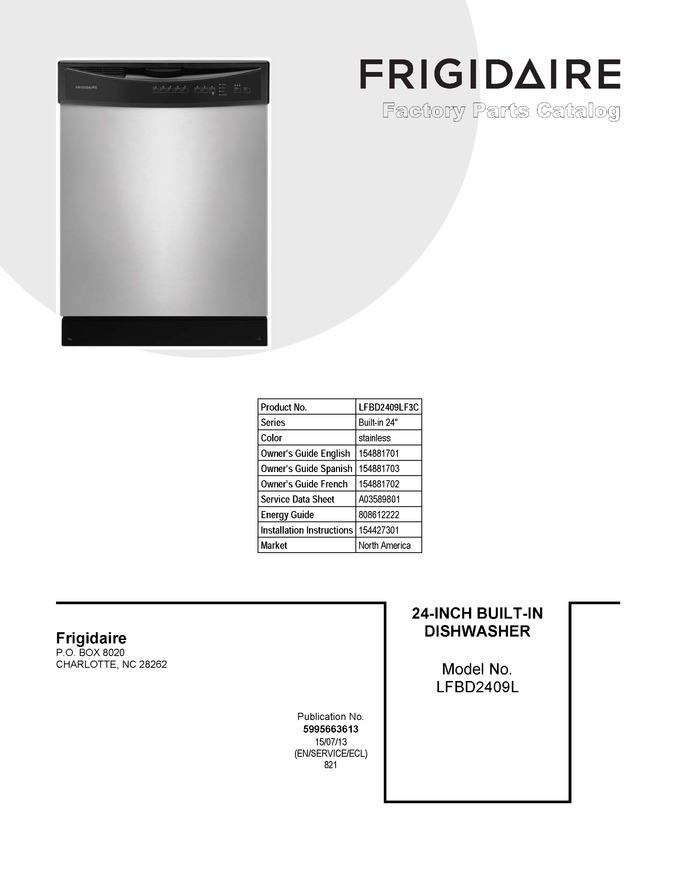 Diagram for LFBD2409LF3C