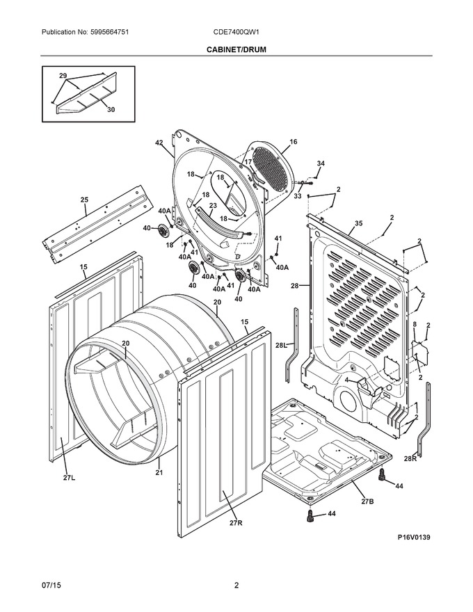 Diagram for CDE7400QW1