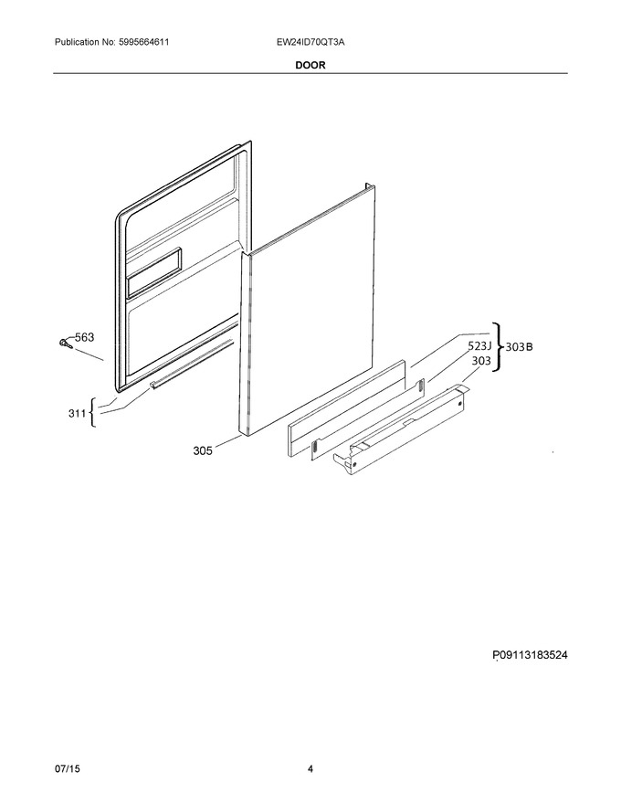 Diagram for EW24ID70QT3A