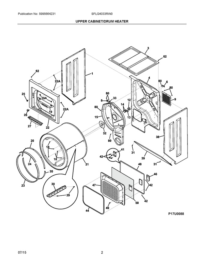 Diagram for SFLG4033RW0