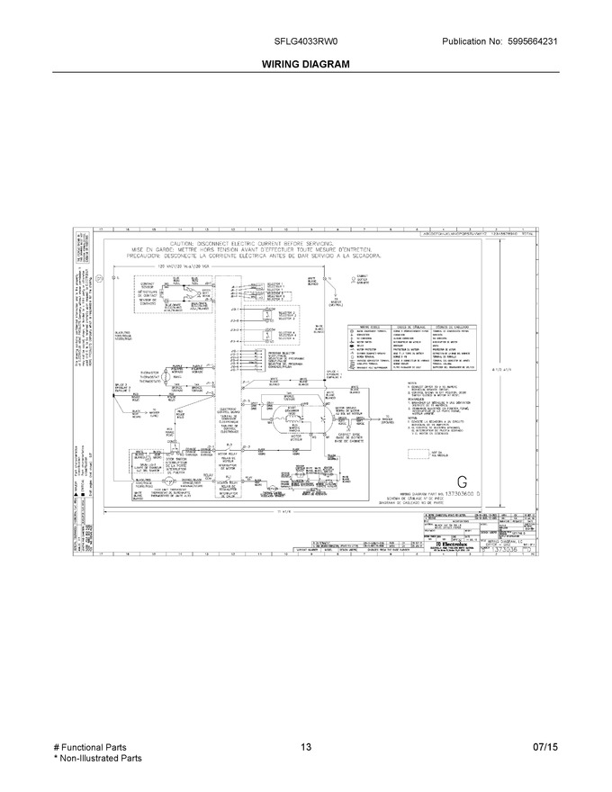 Diagram for SFLG4033RW0