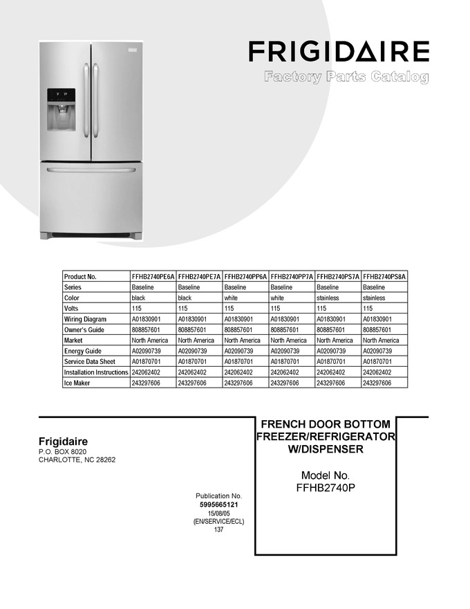 Diagram for FFHB2740PS7A