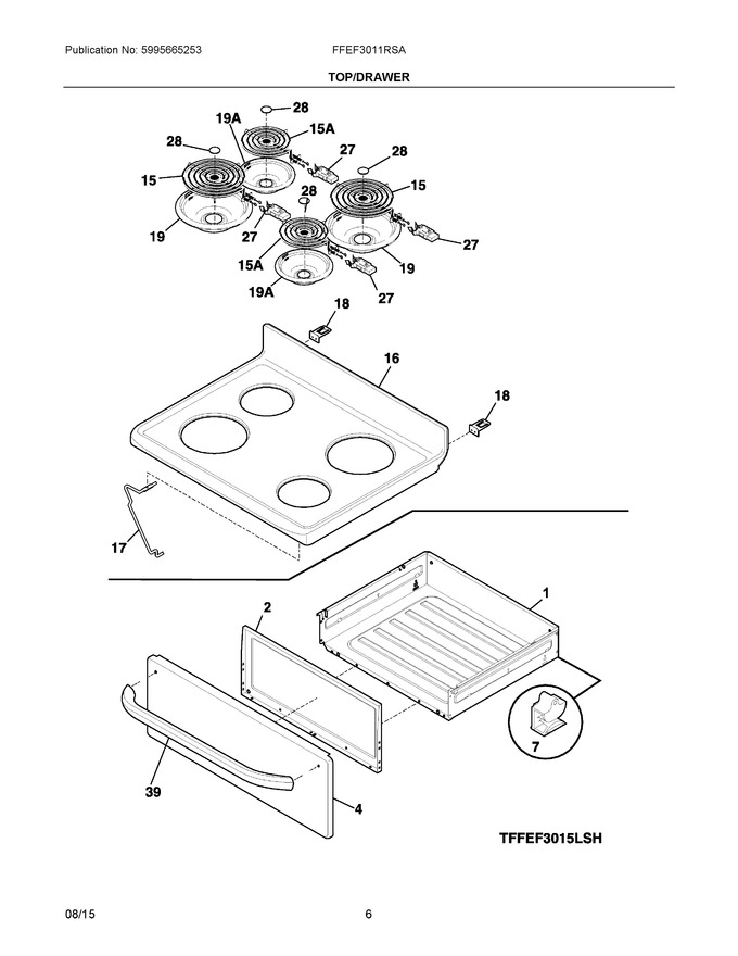 Diagram for FFEF3011RSA