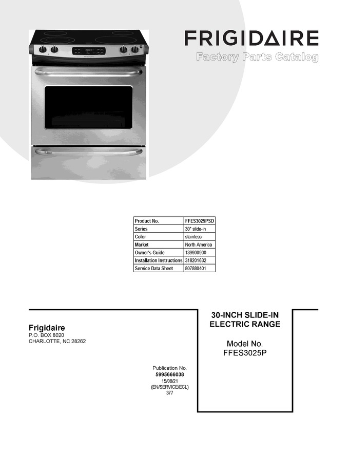 Diagram for FFES3025PSD