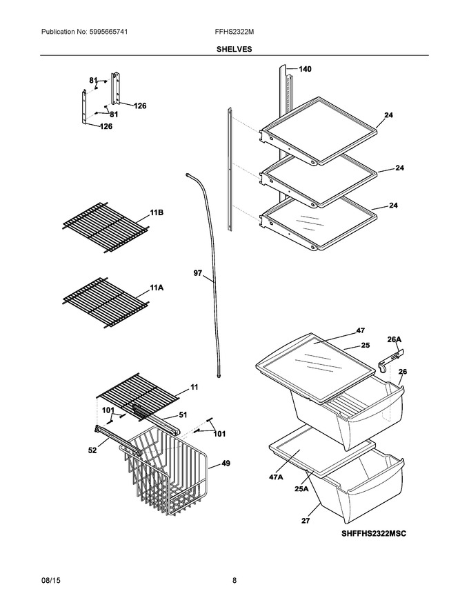 Diagram for FFHS2322MSJA