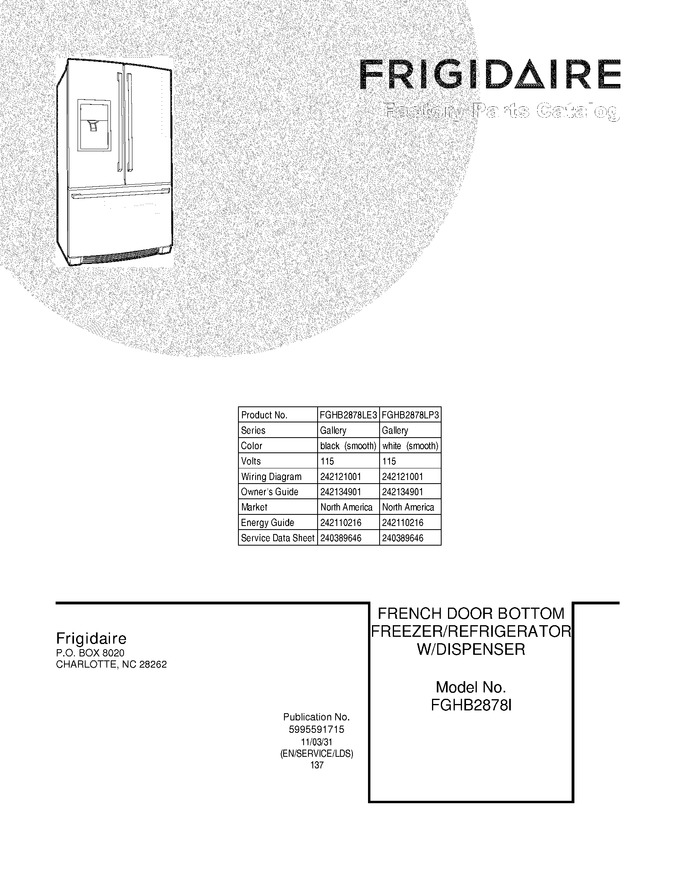 Diagram for FGHB2878LE3