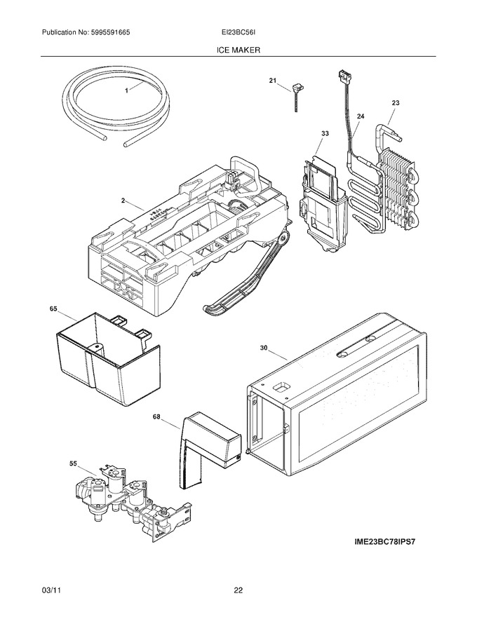 Diagram for EI23BC56IW8