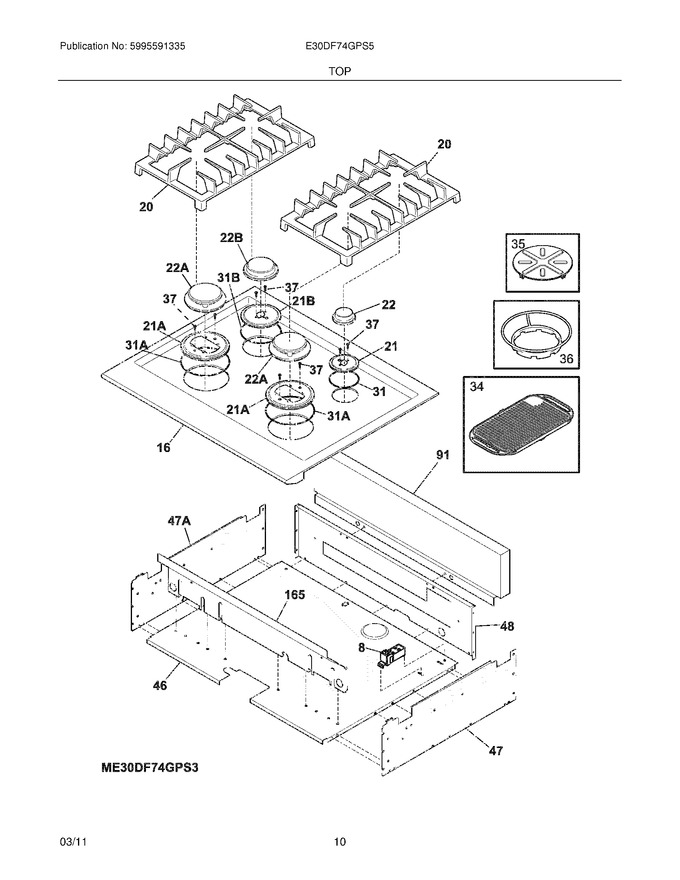 Diagram for E30DF74GPS5