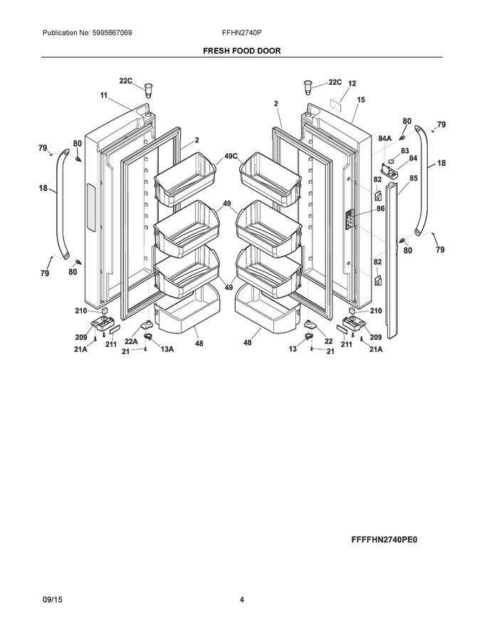 Diagram for FFHN2740PS4A