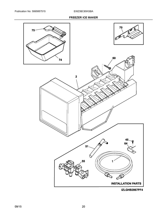 Diagram for EW23BC85KSBA