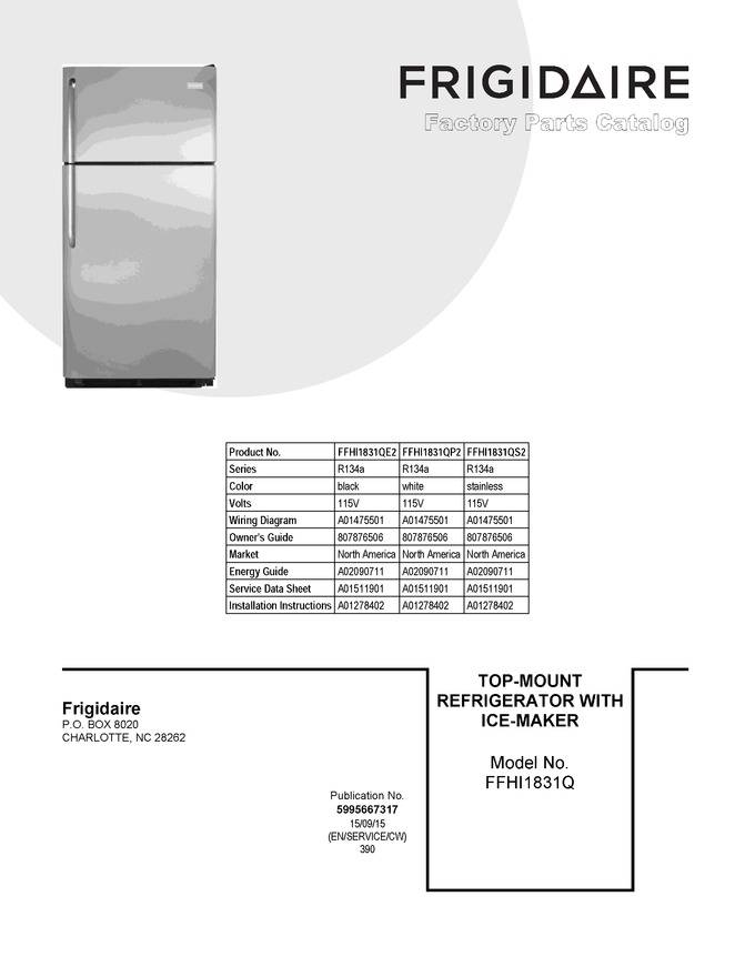 Diagram for FFHI1831QS2