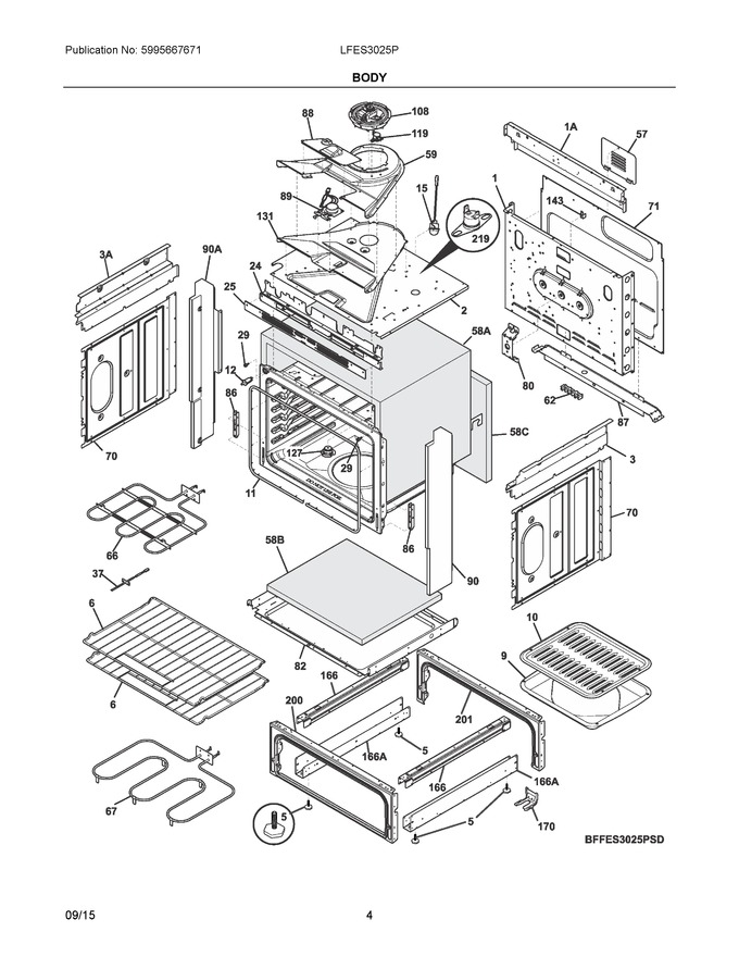 Diagram for LFES3025PFE