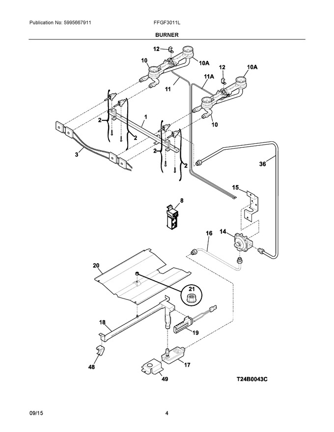 Diagram for FFGF3011LWE