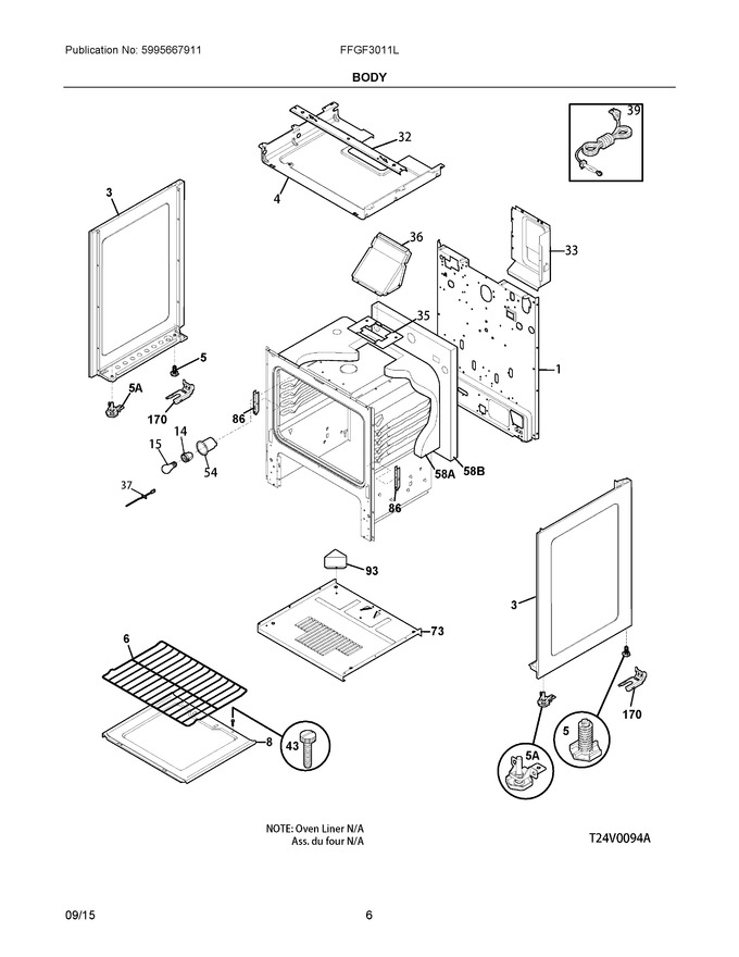 Diagram for FFGF3011LWE